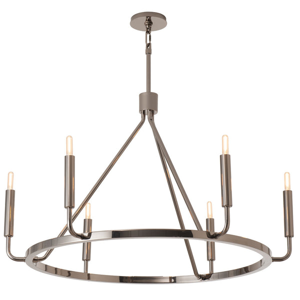 Mavisten Edition Carbonia Chandelier by Robert Abbey