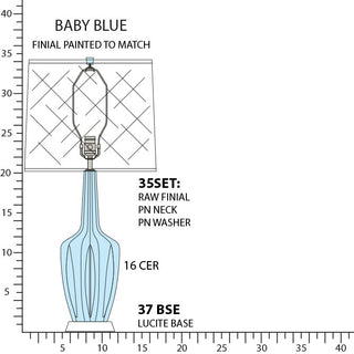 Emma Table Lamp by Robert Abbey