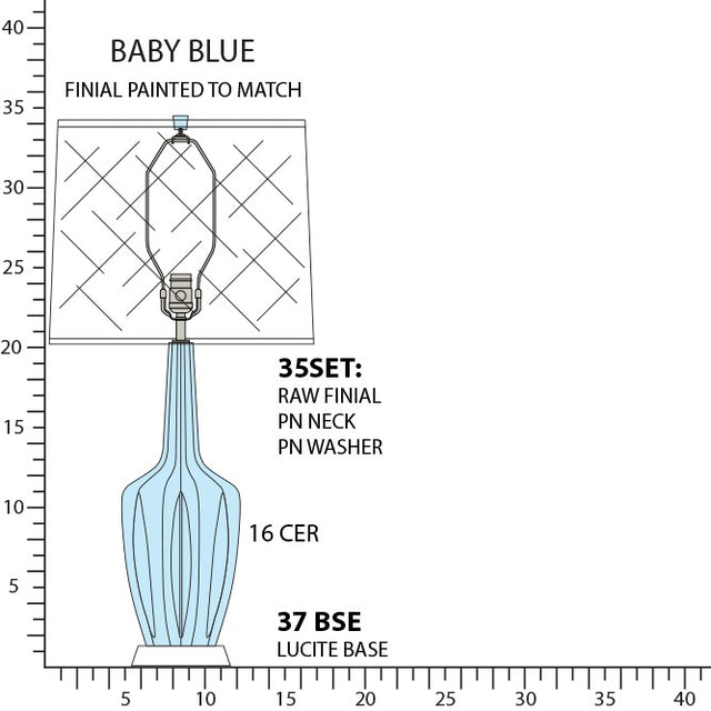 Emma Table Lamp by Robert Abbey