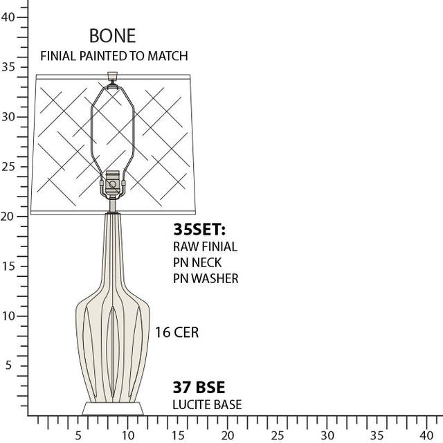 Emma Table Lamp by Robert Abbey