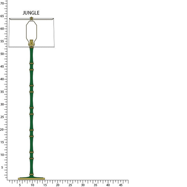 Kane Floor Lamp by Robert Abbey