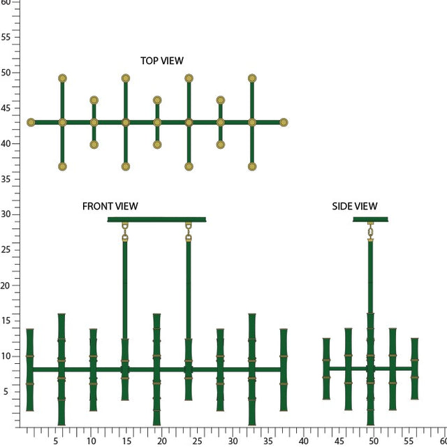 Kane Pendant by Robert Abbey