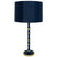 Midnight Blue/Matte Midnight Blue w/Modern Brass with Midnight Blue Painted Shade Glass and Blue Shade