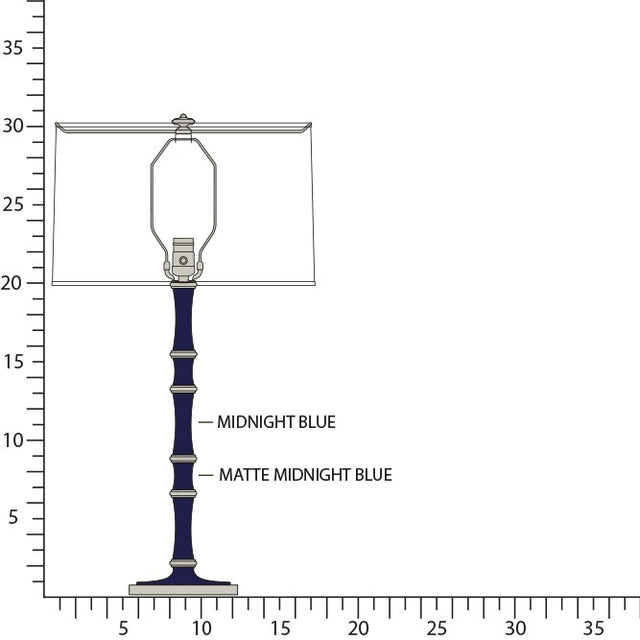 Kane Table Lamp by Robert Abbey