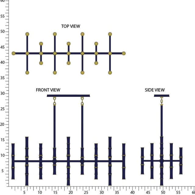 Kane Pendant by Robert Abbey