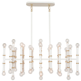 Buy matte-daisy-w-modern-brass Kane Pendant by Robert Abbey