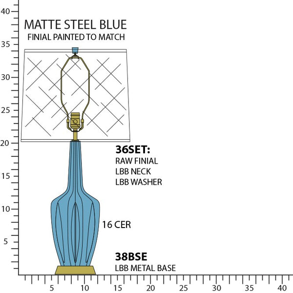 Emma Table Lamp by Robert Abbey
