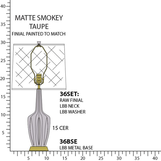 Emma Table Lamp by Robert Abbey
