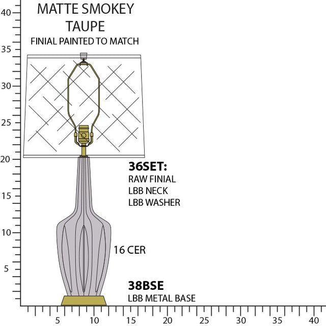 Emma Table Lamp by Robert Abbey