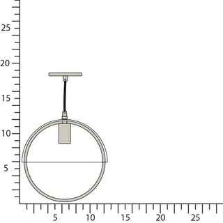 Buy pewter-w-white-painted-metal-shade-with-white-painted-metal-shade-glass-and-white-shade Mavisten Edition Copernica Pendant by Robert Abbey