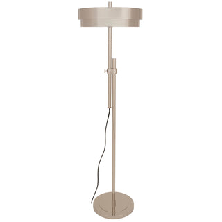 Buy polished-nickel Elliott Floor Lamp by Robert Abbey