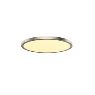 Buy bronze-and-white-shade Round Flush Mount Ceiling Light by W.A.C. Lighting