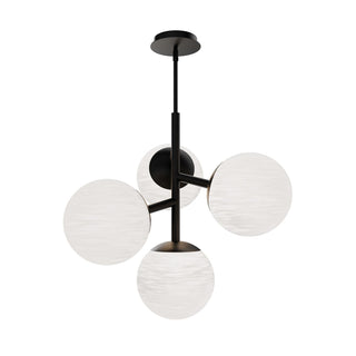 Buy black-and-white-shade Quatrro Pendant by W.A.C. Lighting
