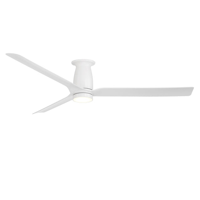 Smooth Outdoor (Wet) Hugger Ceiling Fan with Light by Modern Forms Fans