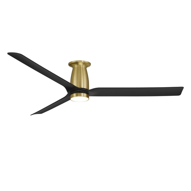 Smooth Outdoor (Wet) Hugger Ceiling Fan with Light by Modern Forms Fans