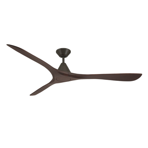 Carve Outdoor (Damp) Ceiling Fan with Light by Modern Forms Fans