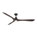Carve Outdoor (Damp) Ceiling Fan with Light by Modern Forms Fans