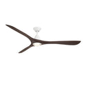 3-Blades Carve Outdoor (Damp) Ceiling Fan with Light by Modern Forms Fans