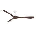 Carve Outdoor (Damp) Ceiling Fan (Light Kit Available) by Modern Forms Fans