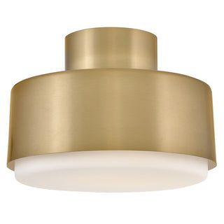 Buy lacquered-brass Cedric Outdoor (Damp) Semi Flush Mount Light by Hinkley