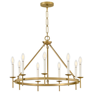 Buy lacquered-brass Copley Chandelier by Hinkley