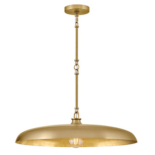 Buy lacquered-brass-with-lacquered-brass-and-brass-gold-shade Sadie Chandelier by Hinkley