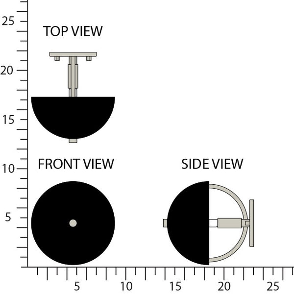Mavisten Edition Copernica Sconce by Robert Abbey