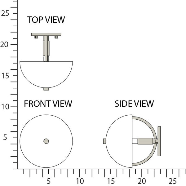 Mavisten Edition Copernica Sconce by Robert Abbey