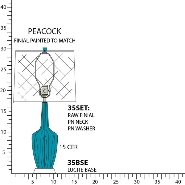 Emma Lamp by Robert Abbey