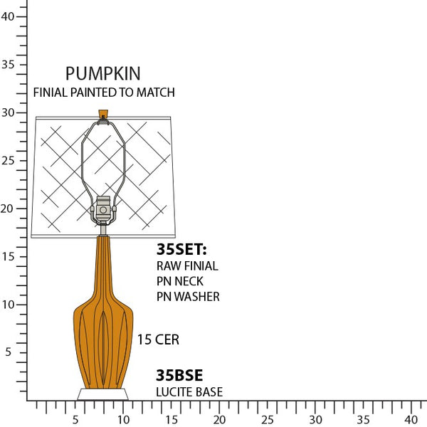 Emma Table Lamp by Robert Abbey
