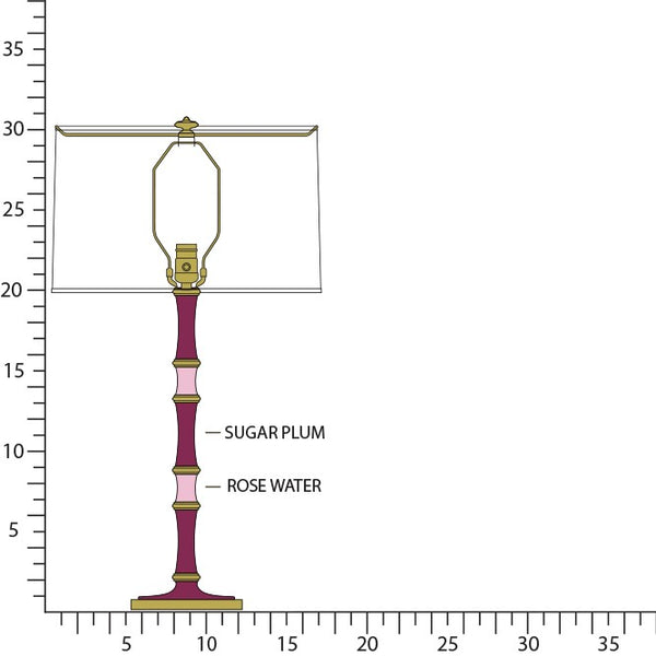 Kane Table Lamp by Robert Abbey