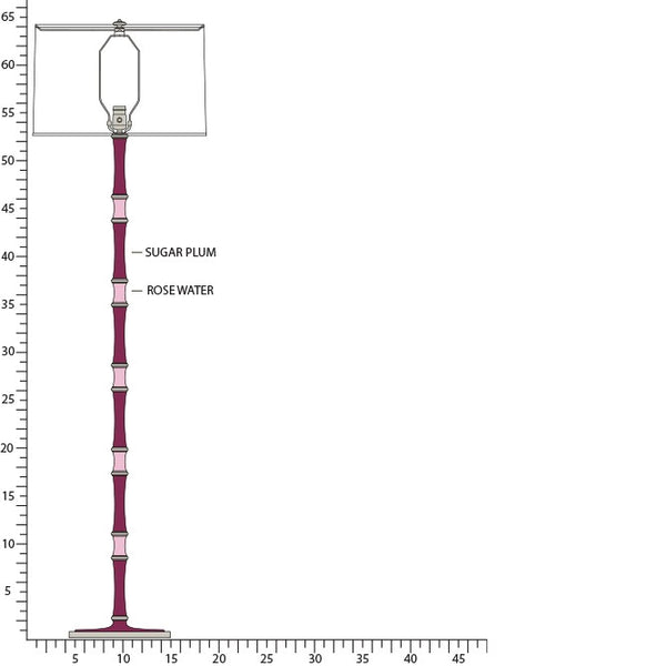 Kane Floor Lamp by Robert Abbey