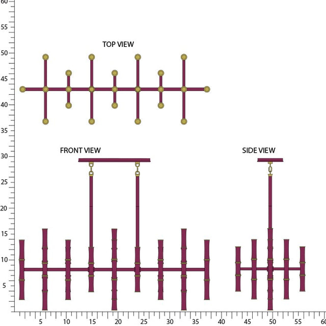 Kane Pendant by Robert Abbey
