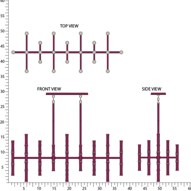 Kane Pendant by Robert Abbey