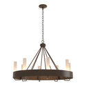 Banded Chandelier by Hubbardton Forge