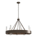 Banded Chandelier by Hubbardton Forge