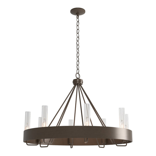 Banded Chandelier by Hubbardton Forge