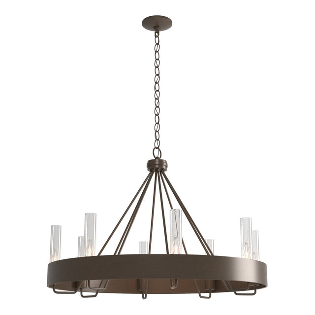 Banded Chandelier by Hubbardton Forge