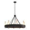 Banded Chandelier by Hubbardton Forge