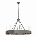 Banded Chandelier by Hubbardton Forge