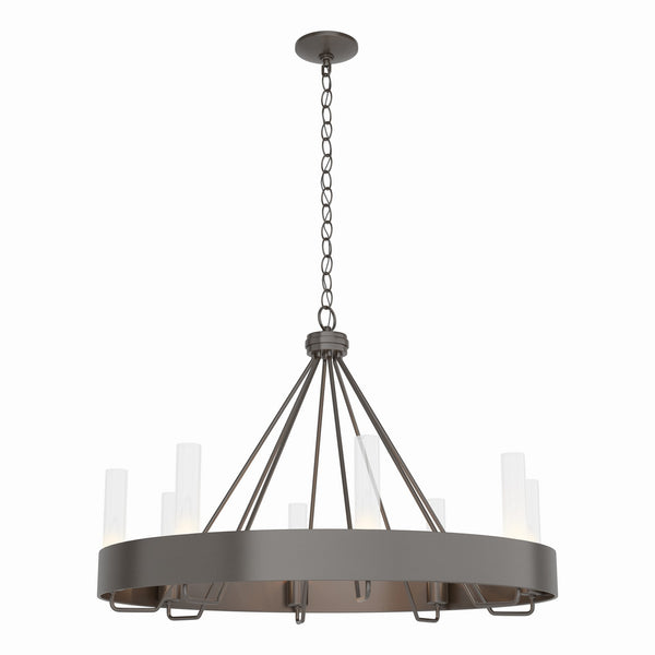Banded Chandelier by Hubbardton Forge