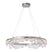 Sterling with Clear Glass (ZM) Glass and Clear Textured Shade