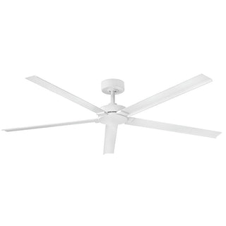 Buy matte-white-finish-with-matte-white-blades Vento Outdoor (Wet) Ceiling Fan by Hinkley