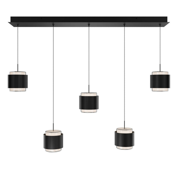 Banded Chandelier by W.A.C. Lighting