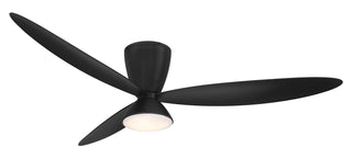 Hourglass Hugger Ceiling Fan with Light by Minka Aire