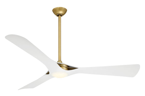 3-Blades Bridge Ceiling Fan with Light by Minka Aire
