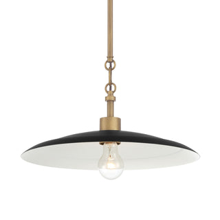 Buy dark-matte-black-with-dark-matte-black-glass-and-black-shade York Outdoor (Damp) Pendant by Minka-Lavery