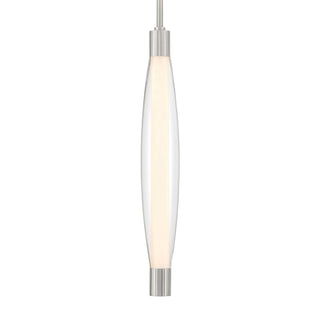 Buy brushed-nickel-with-clear-glass-glass-and-clear-shade Verto Outdoor (Damp) Pendant by Minka-Lavery