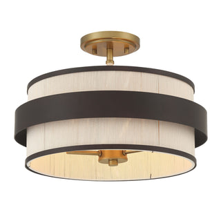 Harbor Wrap Semi-Flush Mount Ceiling Light by Minka-Lavery
