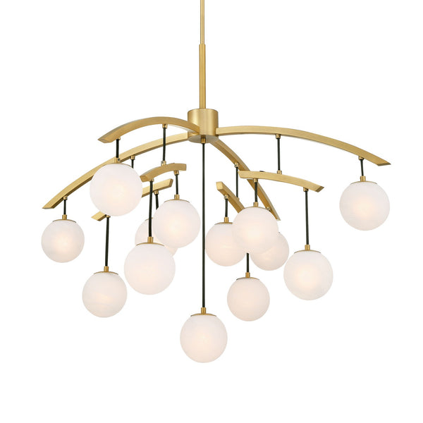 Curven Outdoor (Damp) Chandelier by Minka-Lavery